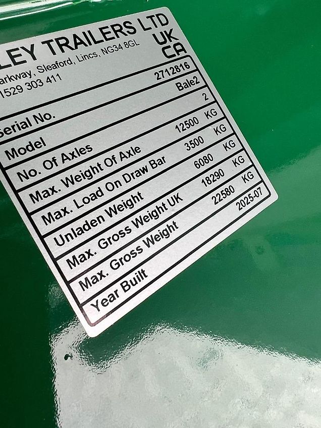 Bailey 16T BaleTrailer