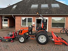 TAFE 6028H + FKH + FZW + Kreiselegge + Frontmähwerk