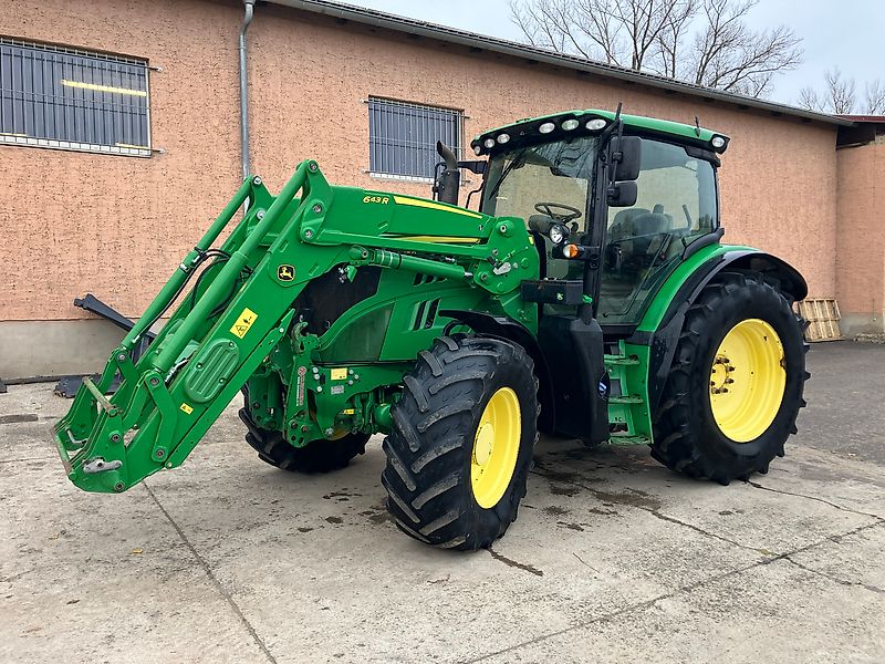John Deere 6135R + FL 643R