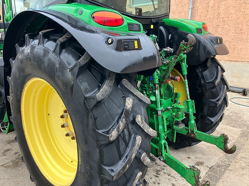 John Deere 6135R + FL 643R