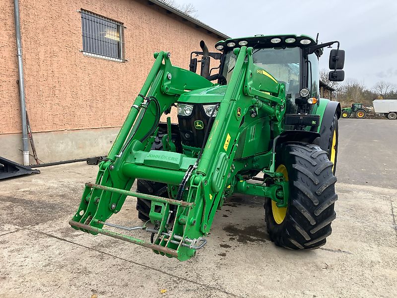John Deere 6135R + FL 643R