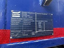 Knapen Auflieger Schubboden 86 m³ (Wassermaß)