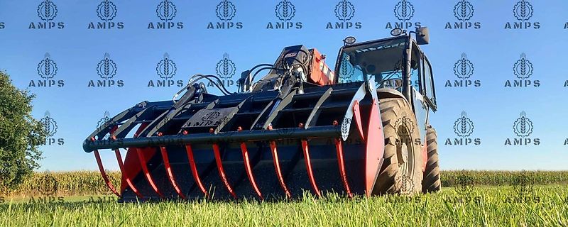 AMPS GREIFSCHAUFEL/ KROKOSCHAUFEL/ Łycho-Krokodyl II-Siłownikowy Zęby Kute