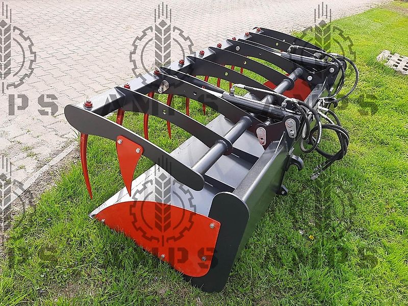 AMPS GREIFSCHAUFEL/ KROKOSCHAUFEL/ Łycho-Krokodyl II-Siłownikowy Zęby Kute