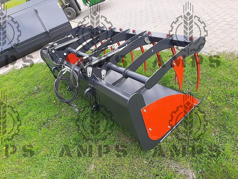 AMPS GREIFSCHAUFEL/ KROKOSCHAUFEL/ Łycho-Krokodyl II-Siłownikowy Zęby Kute