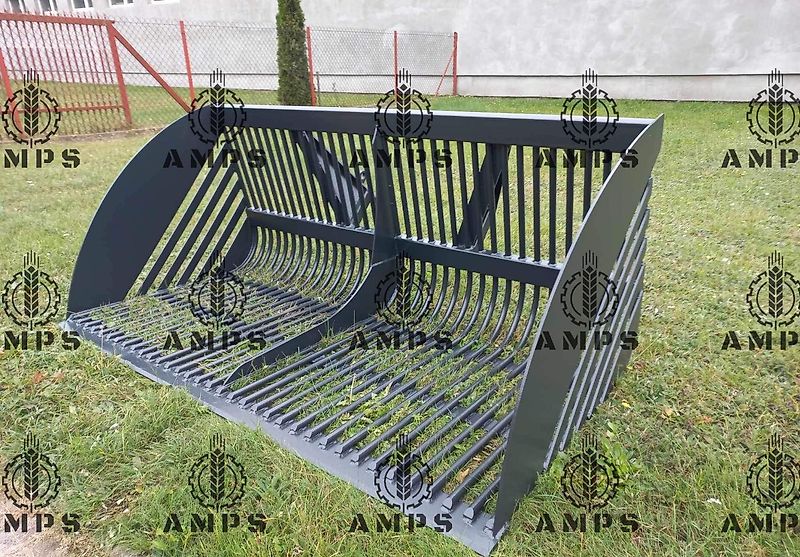 AMPS Łucha ażurowa/ przesiewowa do buraków, ziemniaków, kamieni/ FARTOFFELSCHAUFEL, STEINSCHAUFEL, SIEBSCHAUFEL