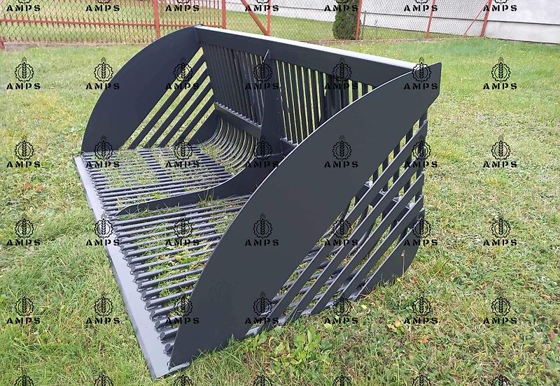 AMPS Łucha ażurowa/ przesiewowa do buraków, ziemniaków, kamieni/ FARTOFFELSCHAUFEL, STEINSCHAUFEL, SIEBSCHAUFEL