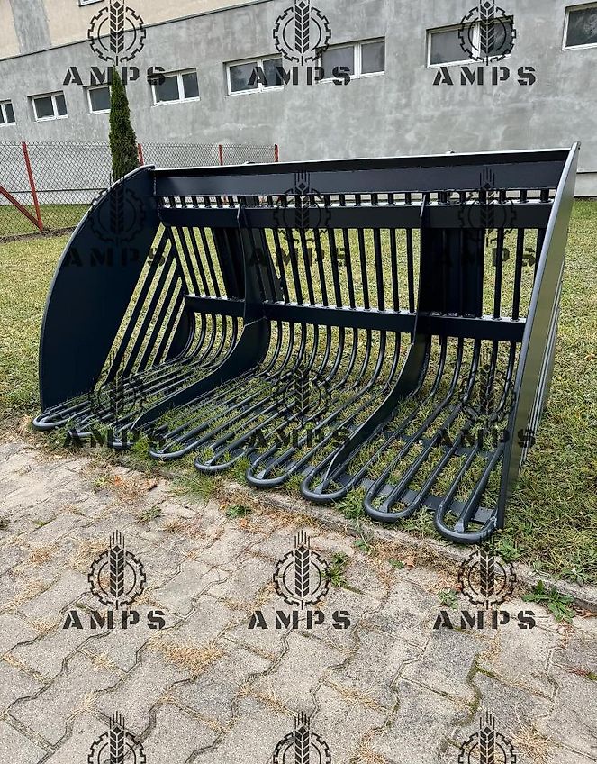 AMPS Łucha ażurowa/ przesiewowa do buraków, ziemniaków, kamieni/ FARTOFFELSCHAUFEL, STEINSCHAUFEL, SIEBSCHAUFEL