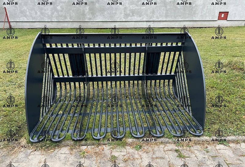 AMPS Łucha ażurowa/ przesiewowa do buraków, ziemniaków, kamieni/ FARTOFFELSCHAUFEL, STEINSCHAUFEL, SIEBSCHAUFEL