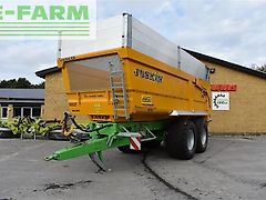 Joskin trans-cap 6500/22 bc150 aluminiumsoverbygningen kan tilkøbes.