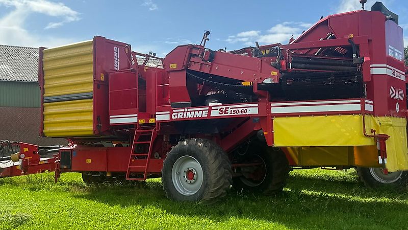 Grimme SE-150-60 XXL hjultræk Grimme SE-150-60 XXL hjultræk med XXL rensesystem - 7,5t tank // KUN 150 HA