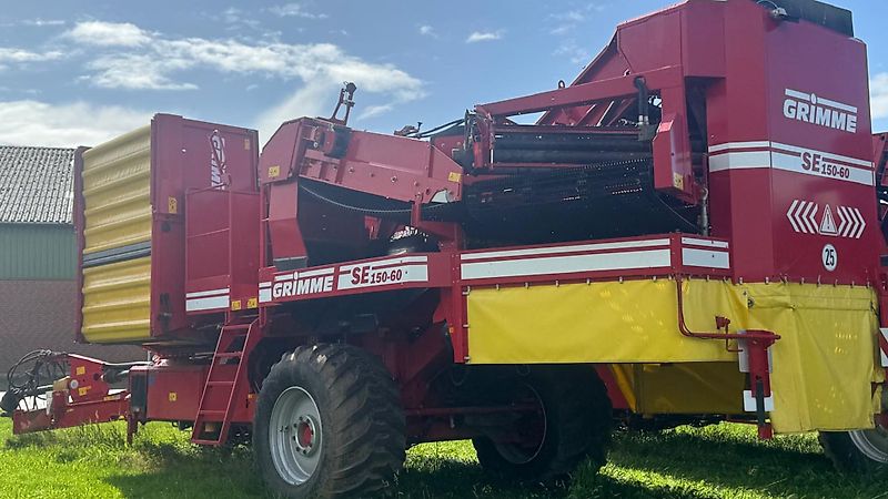 Grimme SE-150-60 XXL hjultræk Grimme SE-150-60 XXL hjultræk med XXL rensesystem - 7,5t tank // KUN 150 HA