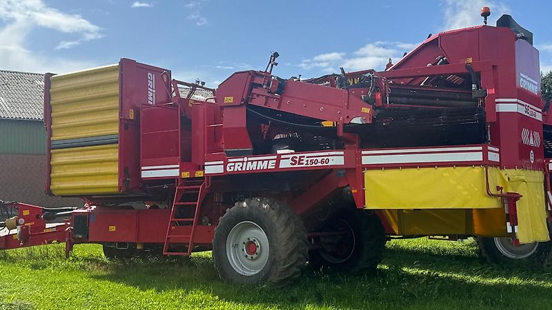Grimme SE-150-60 XXL hjultræk Grimme SE-150-60 XXL hjultræk med XXL rensesystem - 7,5t tank // KUN 150 HA