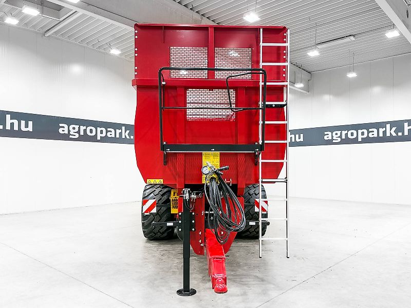 Krampe Big Body 900 (BB 900) 28 tons capacity, 46,1 m3, 3 axles, 80 cm extension, Made in Germany, premium trailer