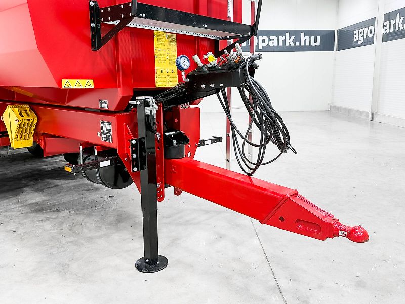 Krampe Big Body 900 (BB 900) 28 tons capacity, 46,1 m3, 3 axles, 80 cm extension, Made in Germany, premium trailer