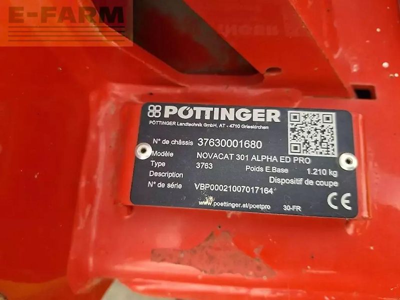 Pöttinger novacat 301 alpha motion ed pro