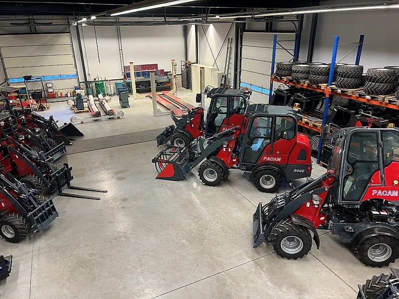 Pacam PACAM kniklader minishovel Hoflader