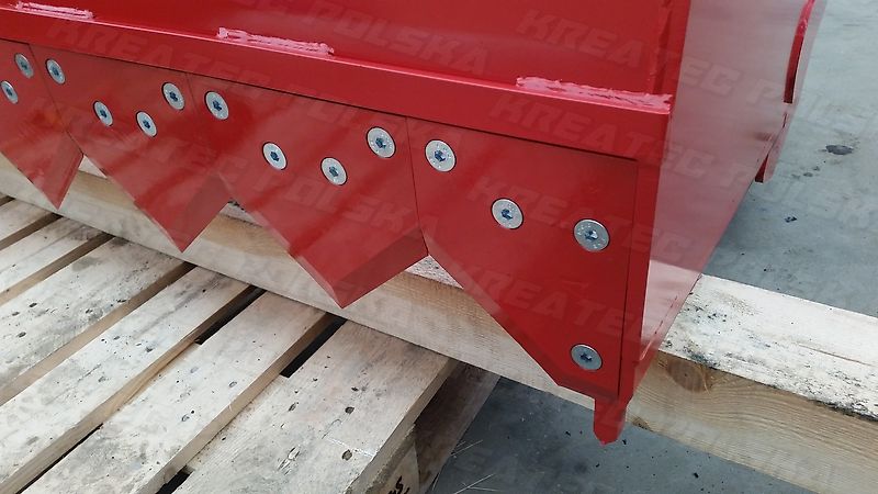 KREATEC Silageschneidzange / Silageschneider 1,6m, Zähne Hardox 500