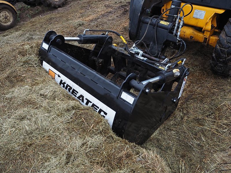 KREATEC Silageschneidzange / Silageschneider 1,6m, Zähne Hardox 500