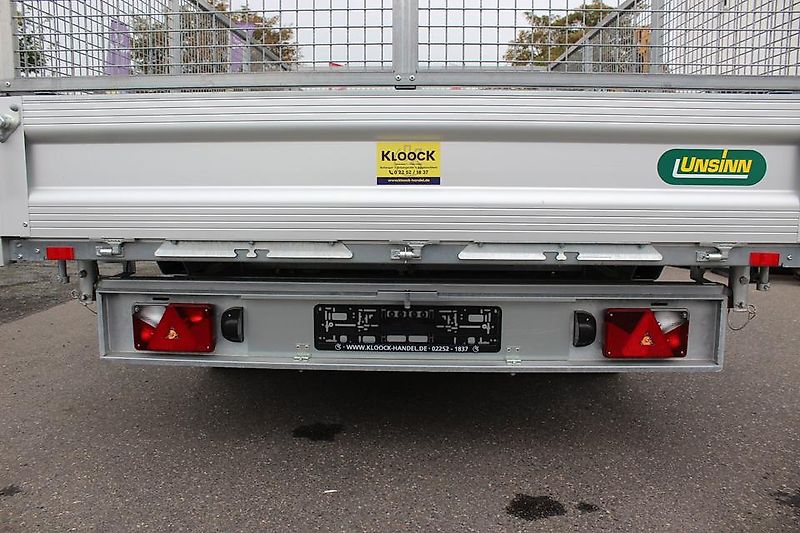 Unsinn Dreiseitenkipper 3620-35 E-Pumpe 3500 kg mit Laubgitter