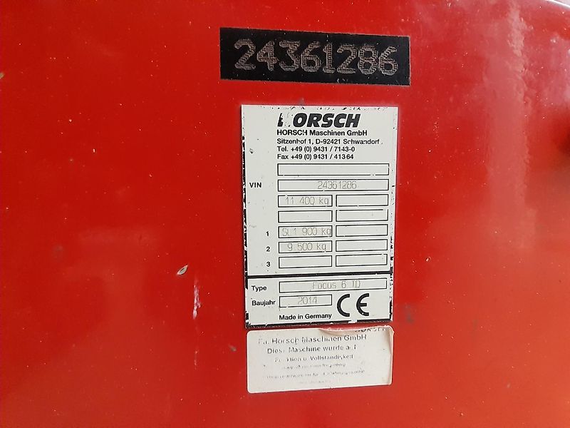 Horsch Focus 6 TD