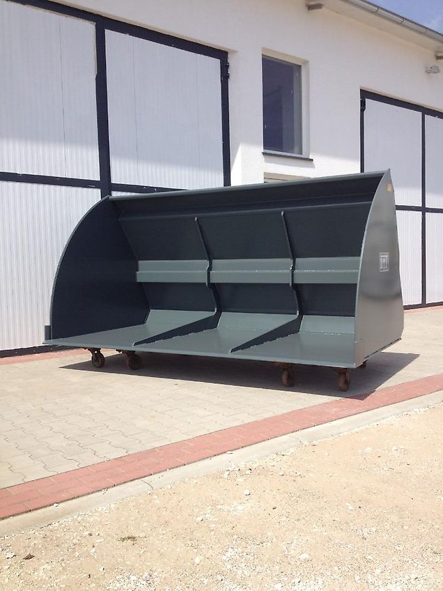 DMT Volumenschaufel 5,0 cbm passend System Volvo ISO-23-727, Kramer/Claas !