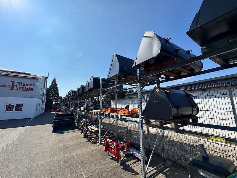 Adapterrahmen Weidemann MV (alt - Platte) auf Euroaufnahme