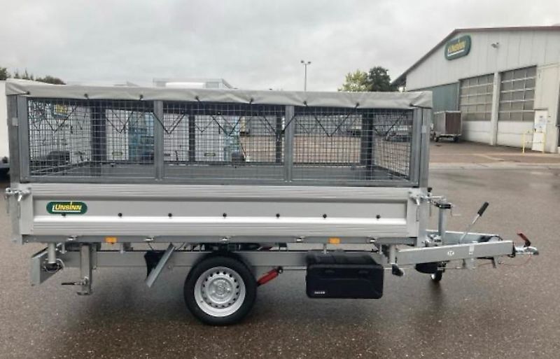 Unsinn 1,8To Dreiseitenkipper mit Laubgitter und Pumpless