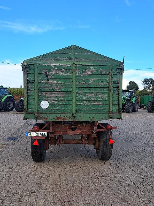 Gloria Pritschenanhänger 16t Pritschenanhänger