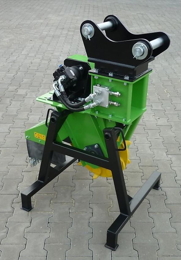 Baumstumpffräse, Stubbenfräse LASKI FZ-500 Hydro zum Baggeranbau mit hydraulischem Antrieb. Die Anbau - Wurzelfräse für den Profi!