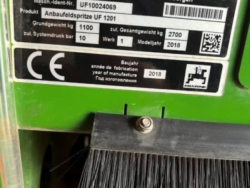 Amazone ANBAUFELDSPRITZE UF 1201