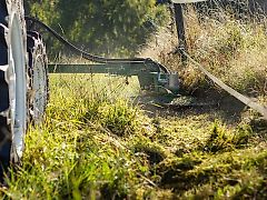 Zaunmäher, Weidezaunmäher für den Frontanbau