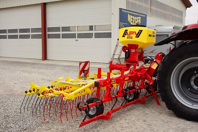 APV Grünlandstriegel GS 600 (Full Edition) Striegel mit Nachsaateinrichtung