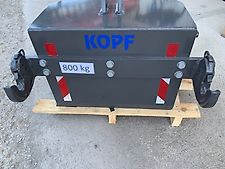 800 kg Frontgewicht für Front und Heckhydraulik