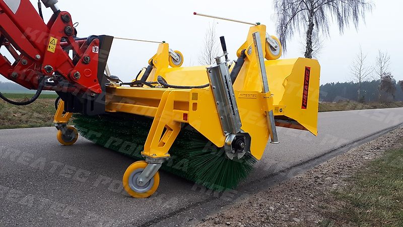 KREATEC Kehrmaschine / Kehrbesen / Veegmaschine TITANIUM 2,2m, Burste 760 mm