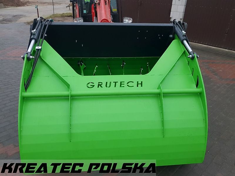Grutech Futterverteilschaufel mit Sternmesser GTH-ŁFM2 Łyżka z frezem do zadawania paszy GTH-ŁFM2 Breite von 1,5 m bis 2,5m