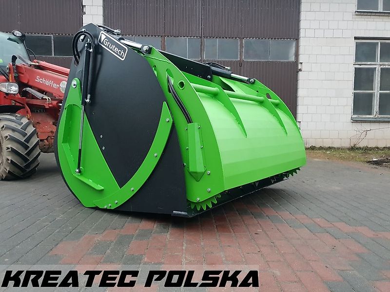 Grutech Futterverteilschaufel mit Sternmesser GTH-ŁFM2 Łyżka z frezem do zadawania paszy GTH-ŁFM2 Breite von 1,5 m bis 2,5m