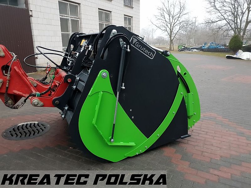 Grutech Futterverteilschaufel mit Sternmesser GTH-ŁFM2 Łyżka z frezem do zadawania paszy GTH-ŁFM2 Breite von 1,5 m bis 2,5m