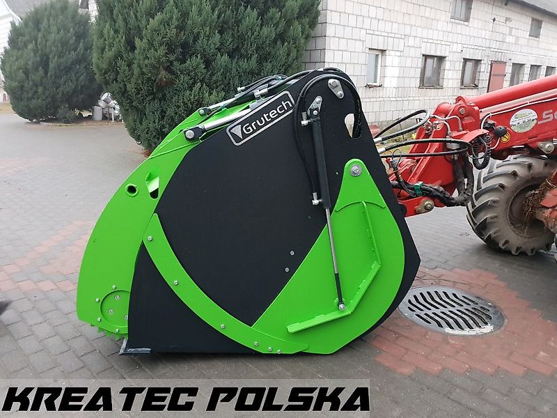Grutech Futterverteilschaufel mit Sternmesser GTH-ŁFM2 Łyżka z frezem do zadawania paszy GTH-ŁFM2 Breite von 1,5 m bis 2,5m