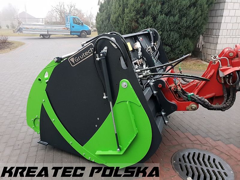 Grutech Futterverteilschaufel mit Sternmesser GTH-ŁFM2 Łyżka z frezem do zadawania paszy GTH-ŁFM2 Breite von 1,5 m bis 2,5m