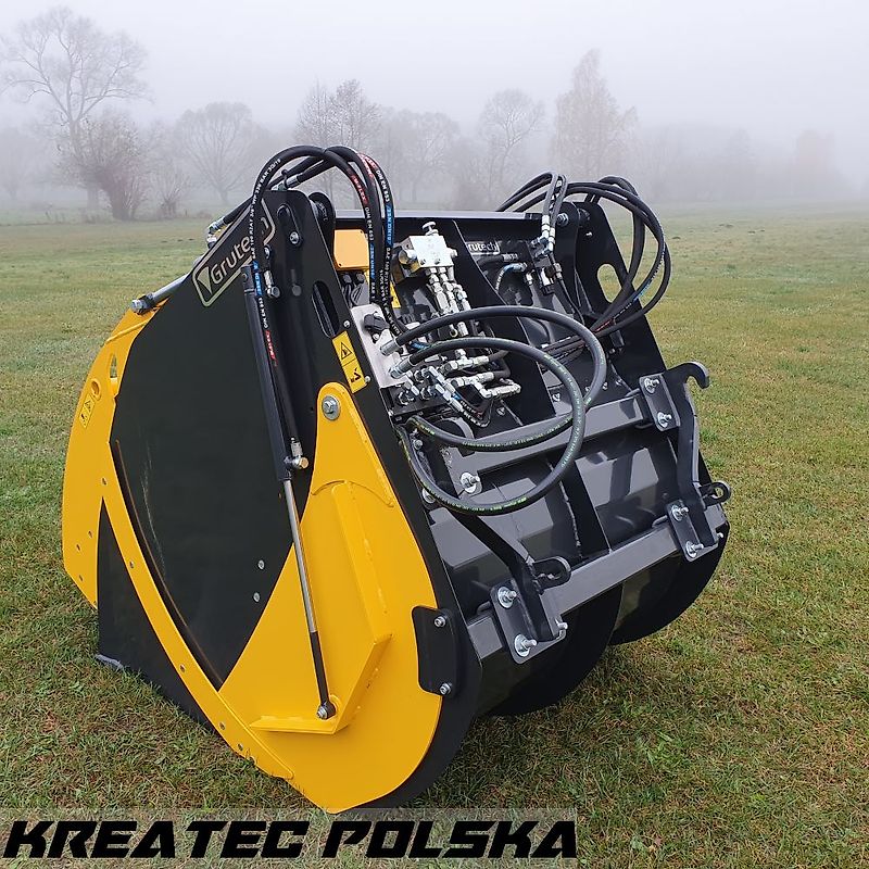 Grutech Futterverteilschaufel mit Sternmesser GTH-ŁFM2 Łyżka z frezem do zadawania paszy GTH-ŁFM2 Breite von 1,5 m bis 2,5m