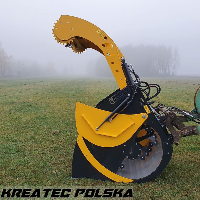 Grutech Futterverteilschaufel mit Sternmesser GTH-ŁFM2 Łyżka z frezem do zadawania paszy GTH-ŁFM2 Breite von 1,5 m bis 2,5m