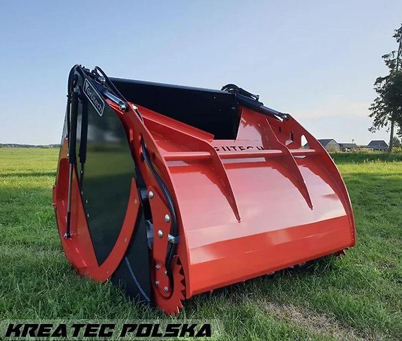 Grutech Futterverteilschaufel mit Sternmesser GTH-ŁFM2 Łyżka z frezem do zadawania paszy GTH-ŁFM2 Breite von 1,5 m bis 2,5m