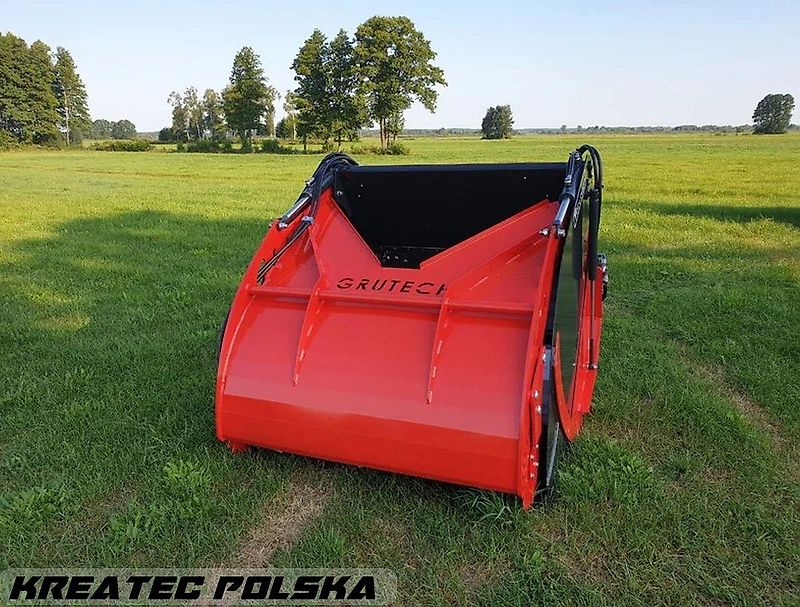 Grutech Futterverteilschaufel mit Sternmesser GTH-ŁFM2 Łyżka z frezem do zadawania paszy GTH-ŁFM2 Breite von 1,5 m bis 2,5m