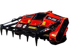 Remet Forstmulcher, Forstfräse 2m F4-200