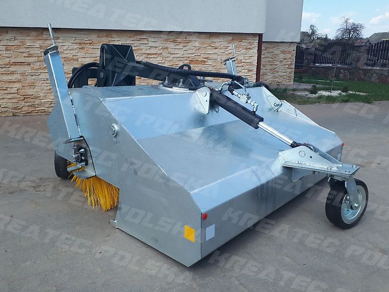 KREATEC Kehrmaschine /Kehrbesen/Veegmaschine/sweeper aus ST52, Burste 620 mm
