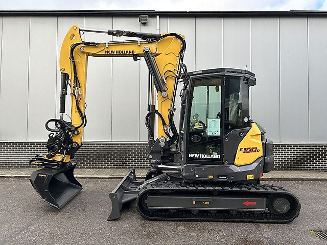 New Holland E100D MINIGRAAFMACHINE STAGE-V