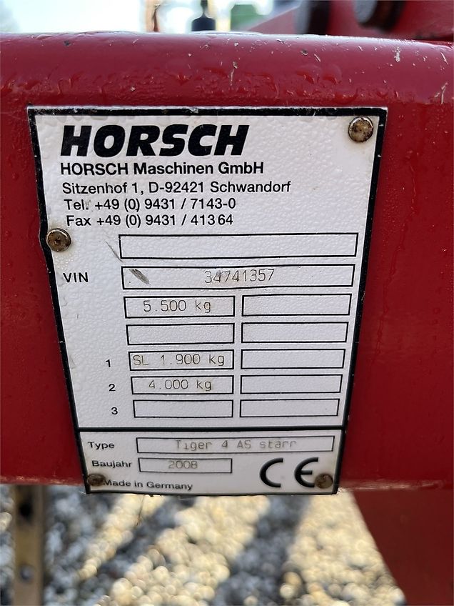Horsch Tiger 4 AS