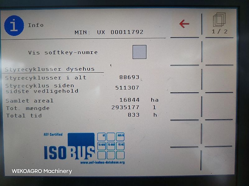 Amazone UX 5200 - 28m med Ama-Select