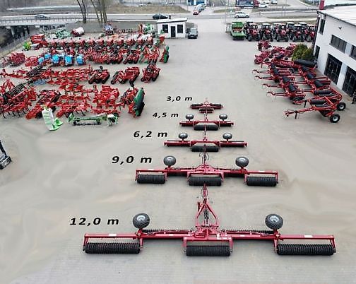 Lupus Wał uprawowy Cambridge 12 m pierścienie Ø 500 mm /Cambridge-Walze 12 m, Ringe Ø 500 mm / Cambridge roller 12 m, rings Ø 500 mm